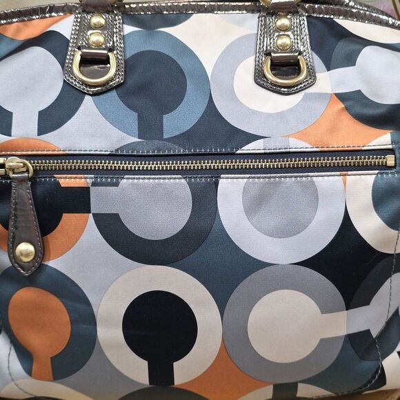 Coach RARE Julianne OP Art Tote/Satchel - Picture 5 of 16